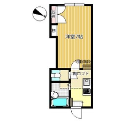 信開セルーラ音羽町の物件間取画像